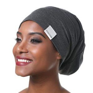 Satin Lined Large Sleep Cap Beanie